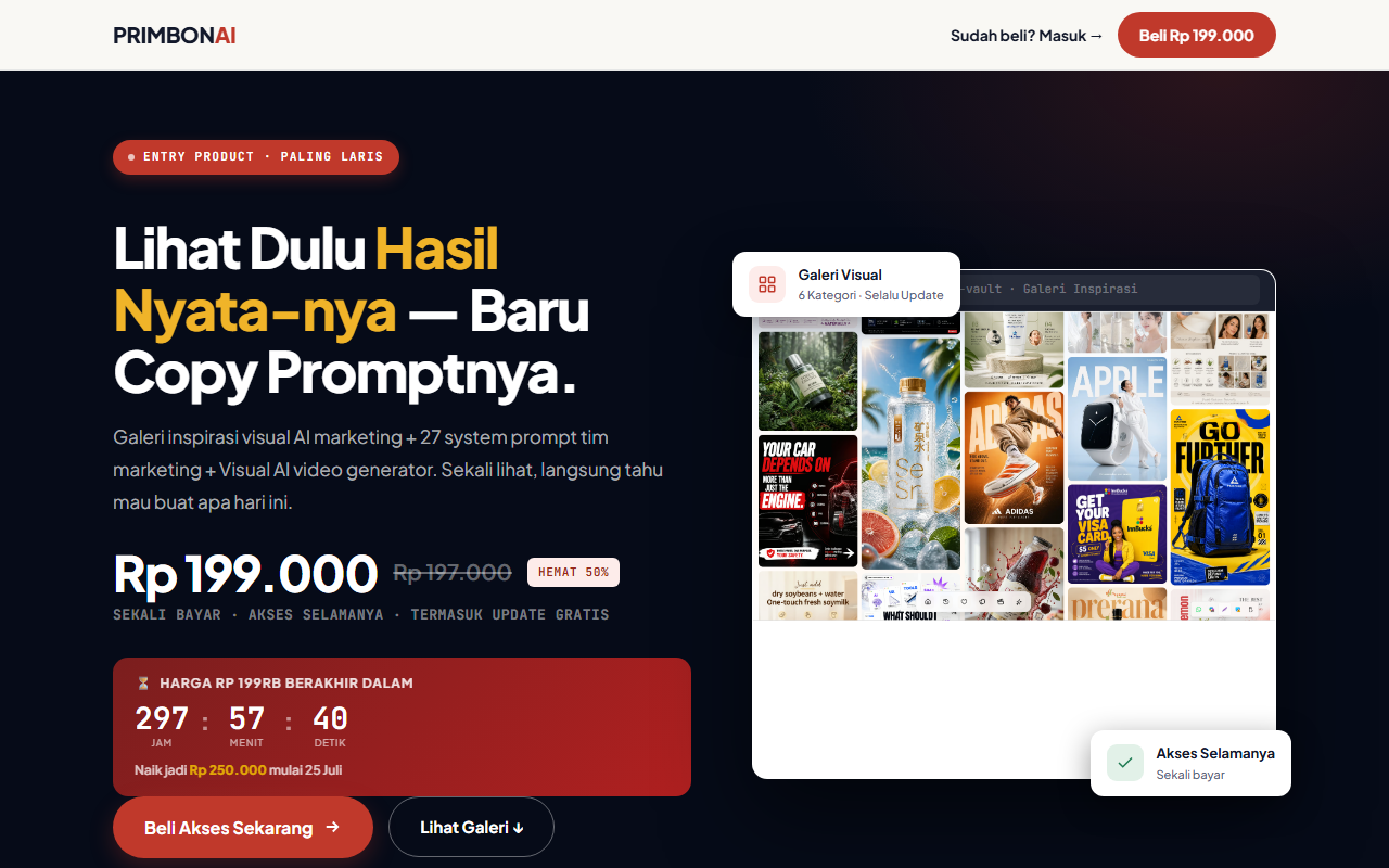 Screenshot Primbon AI