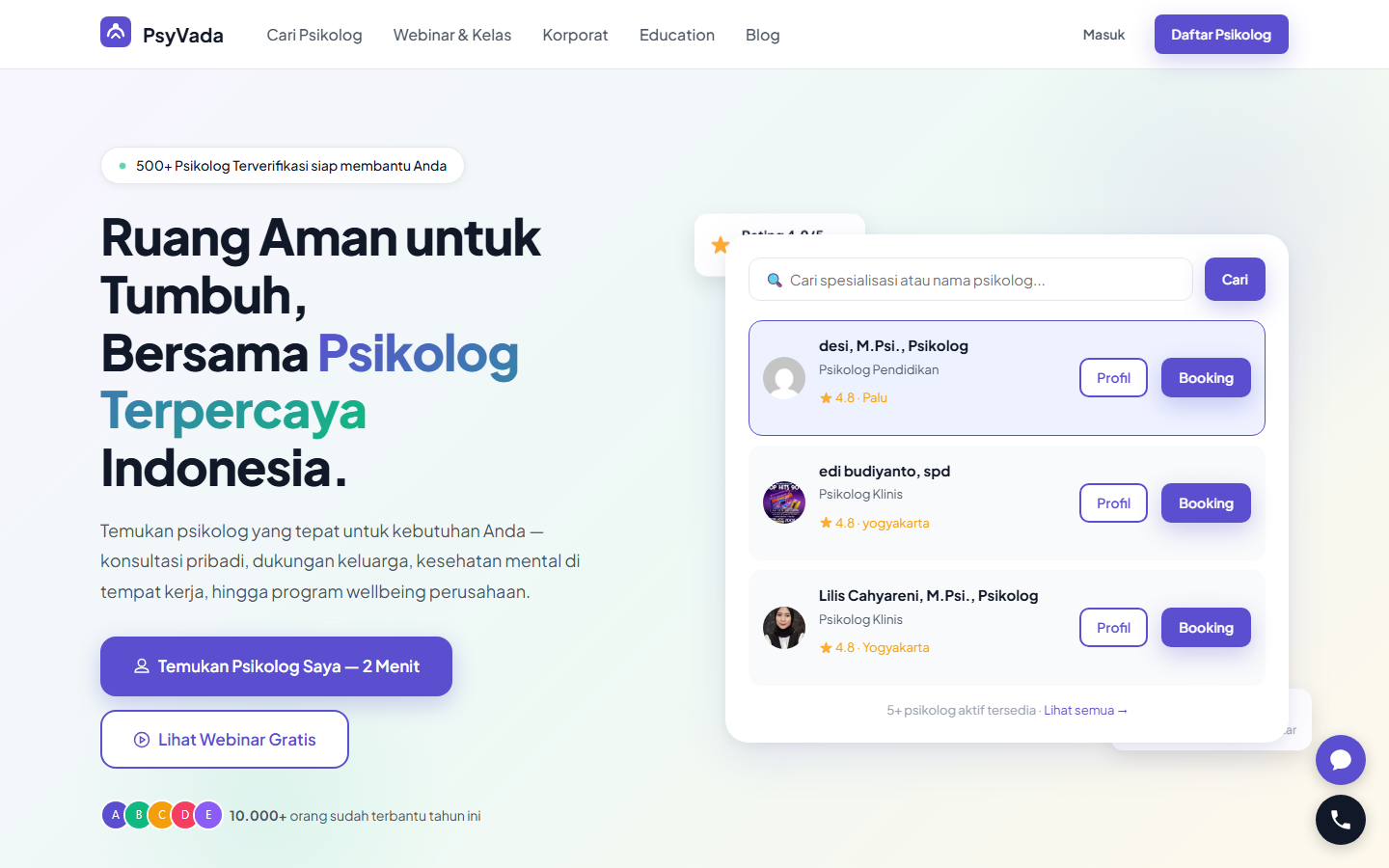 Screenshot PsyVada
