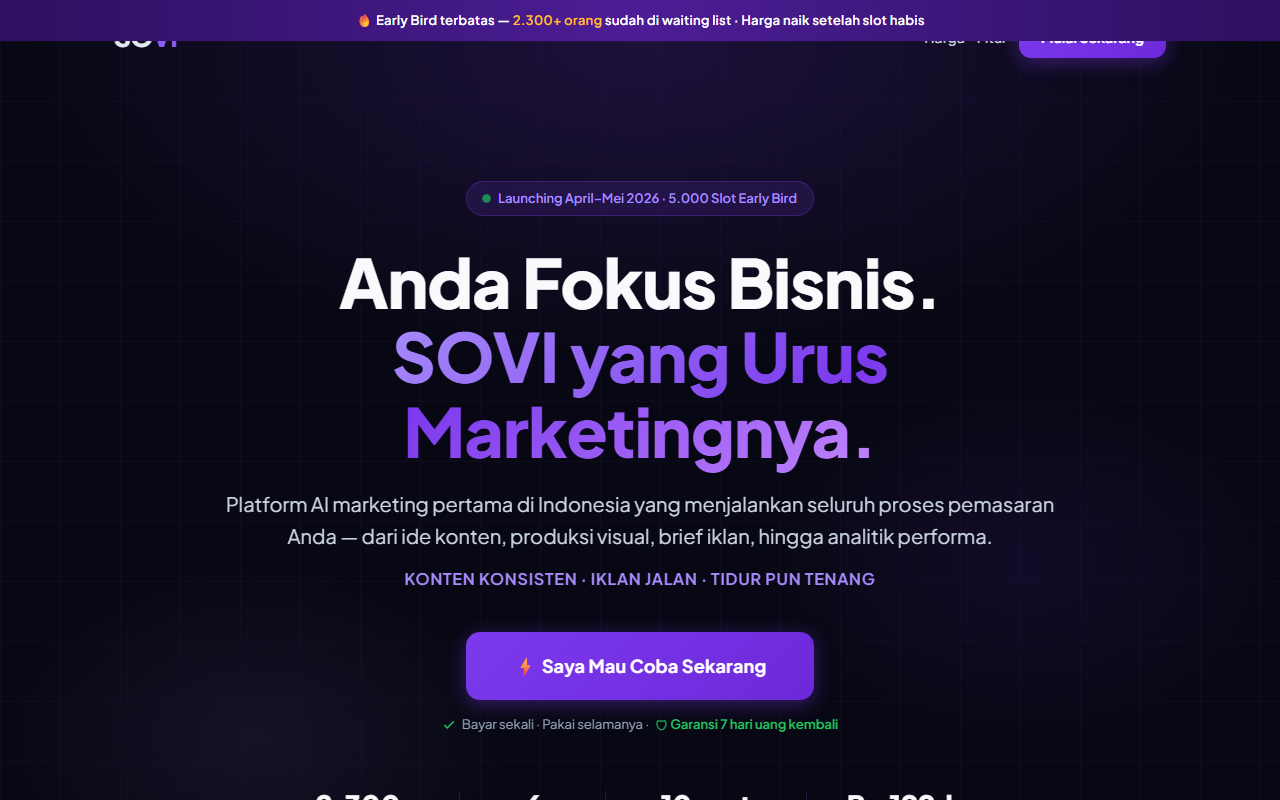 Screenshot SOVI